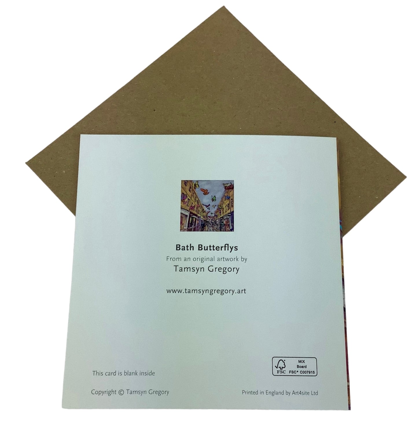 Bath Butterfly’s Art Card