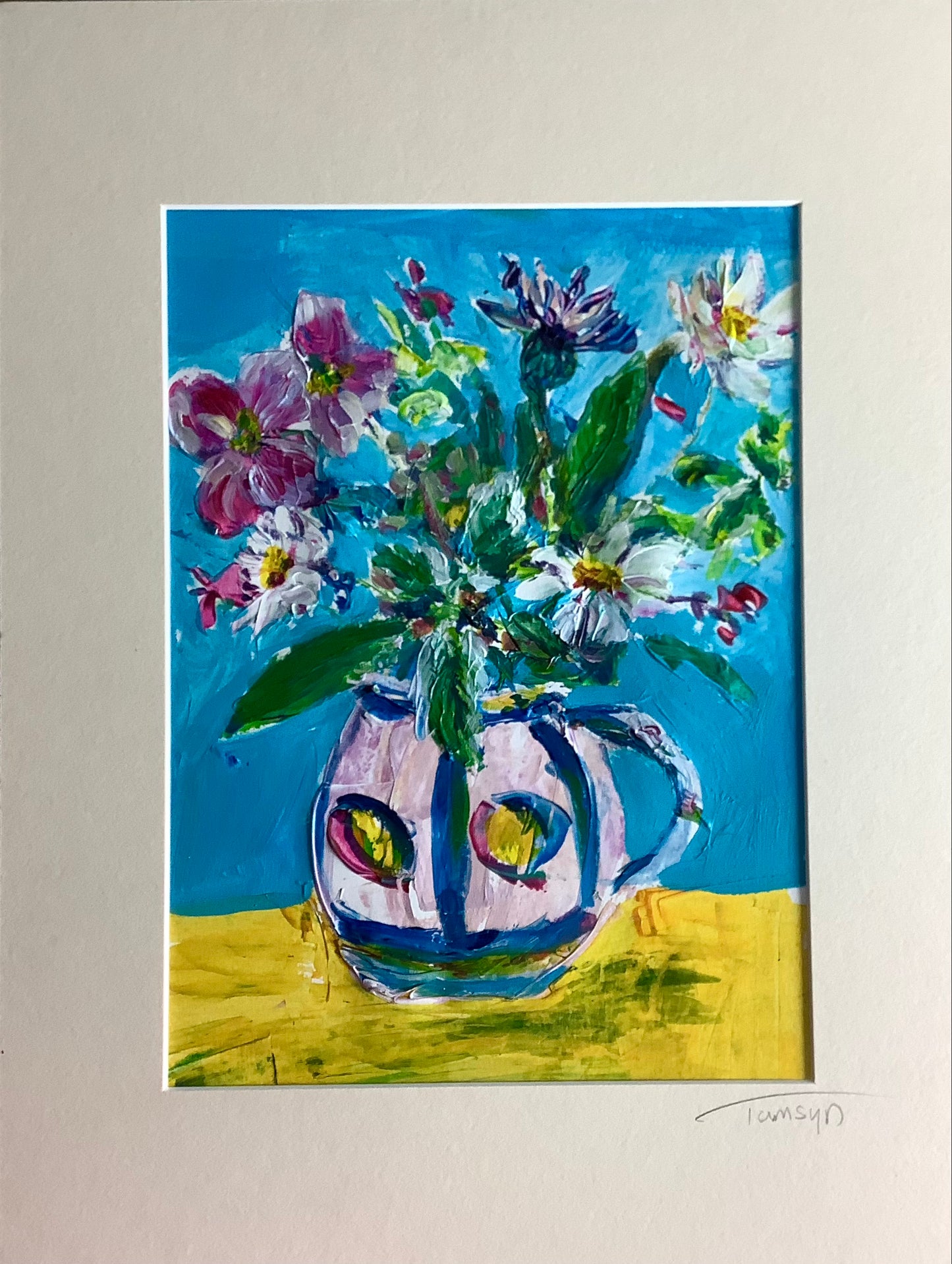 Flowers From The Garden Original Painting