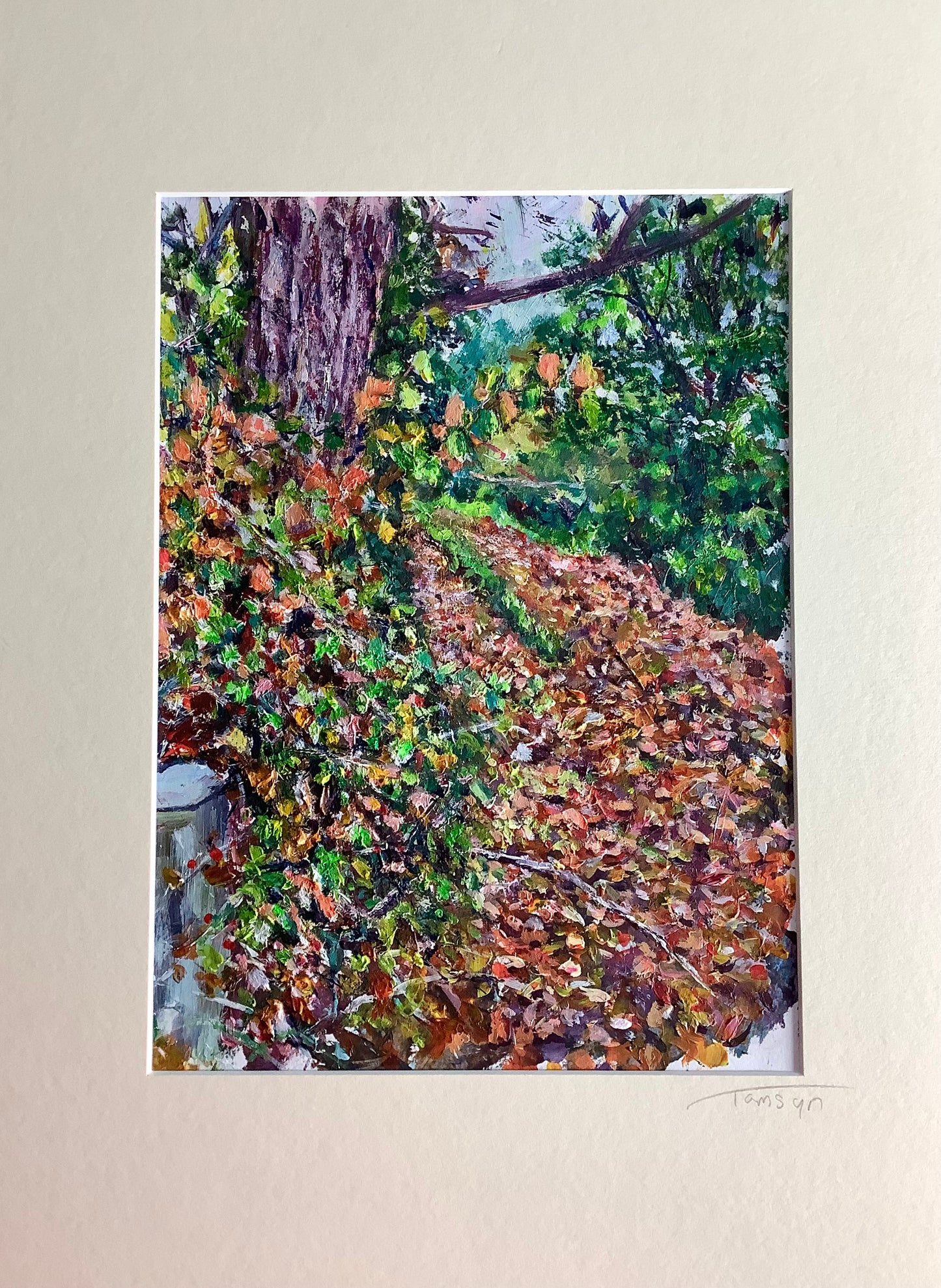 Through The Brambles Original Painting