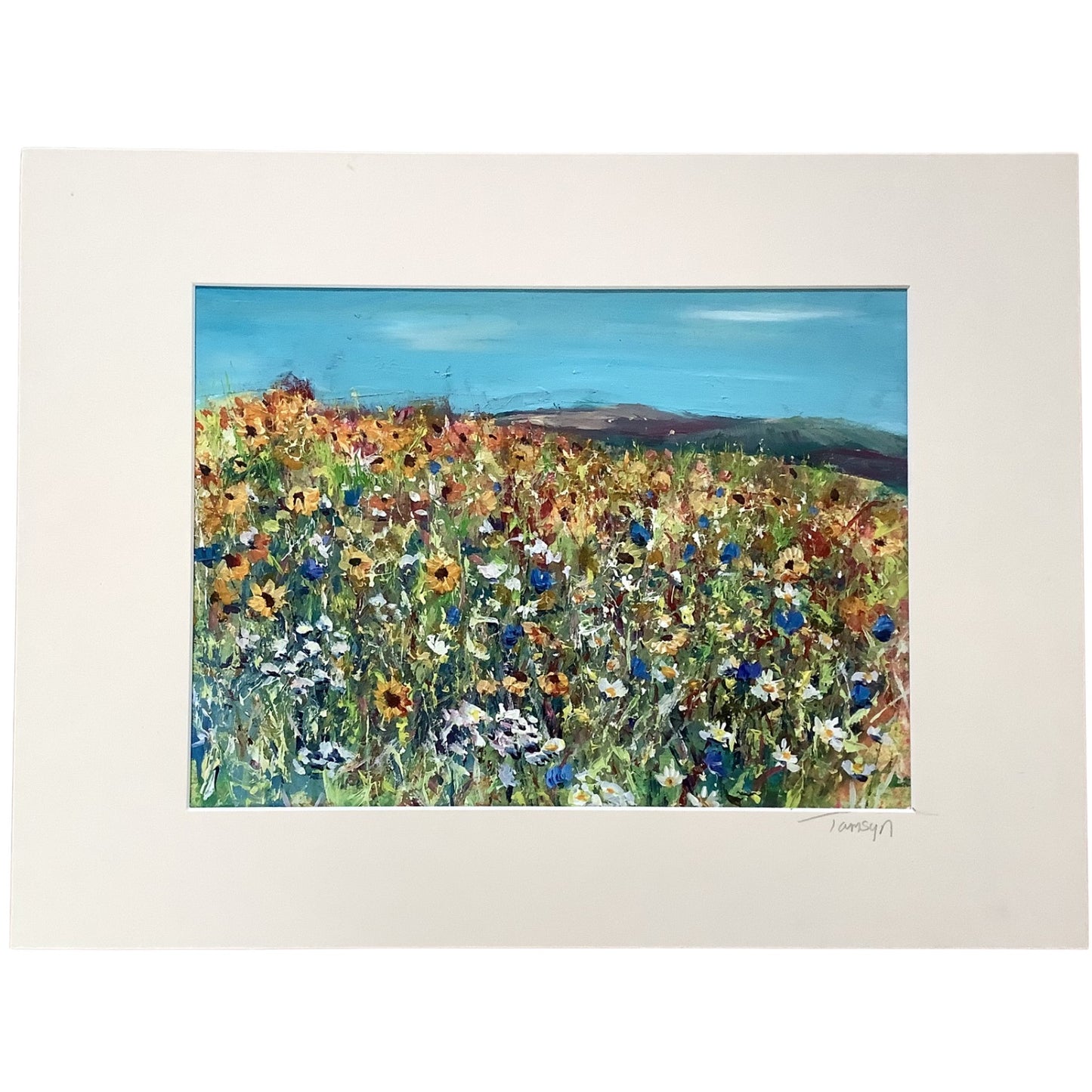 Flower Meadow Original Painting