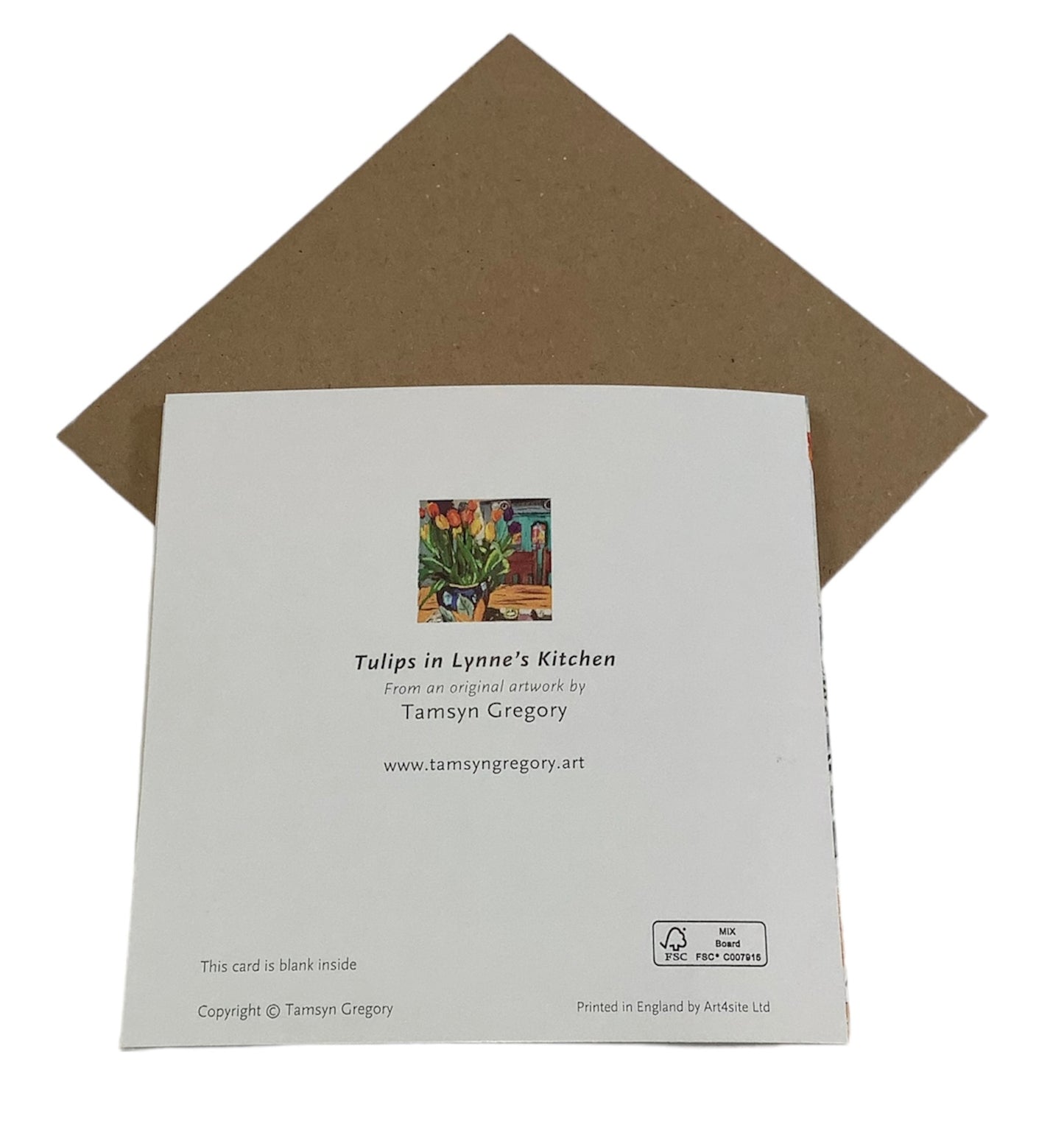 Tulips in Lynne’s Kitchen.