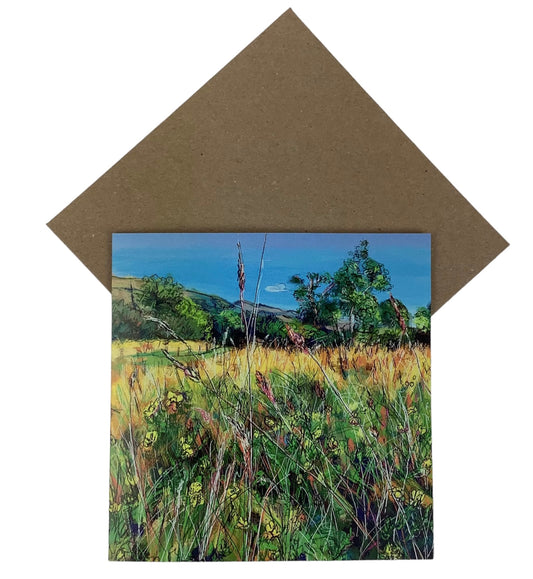 Wild Flower Meadow. Art Card