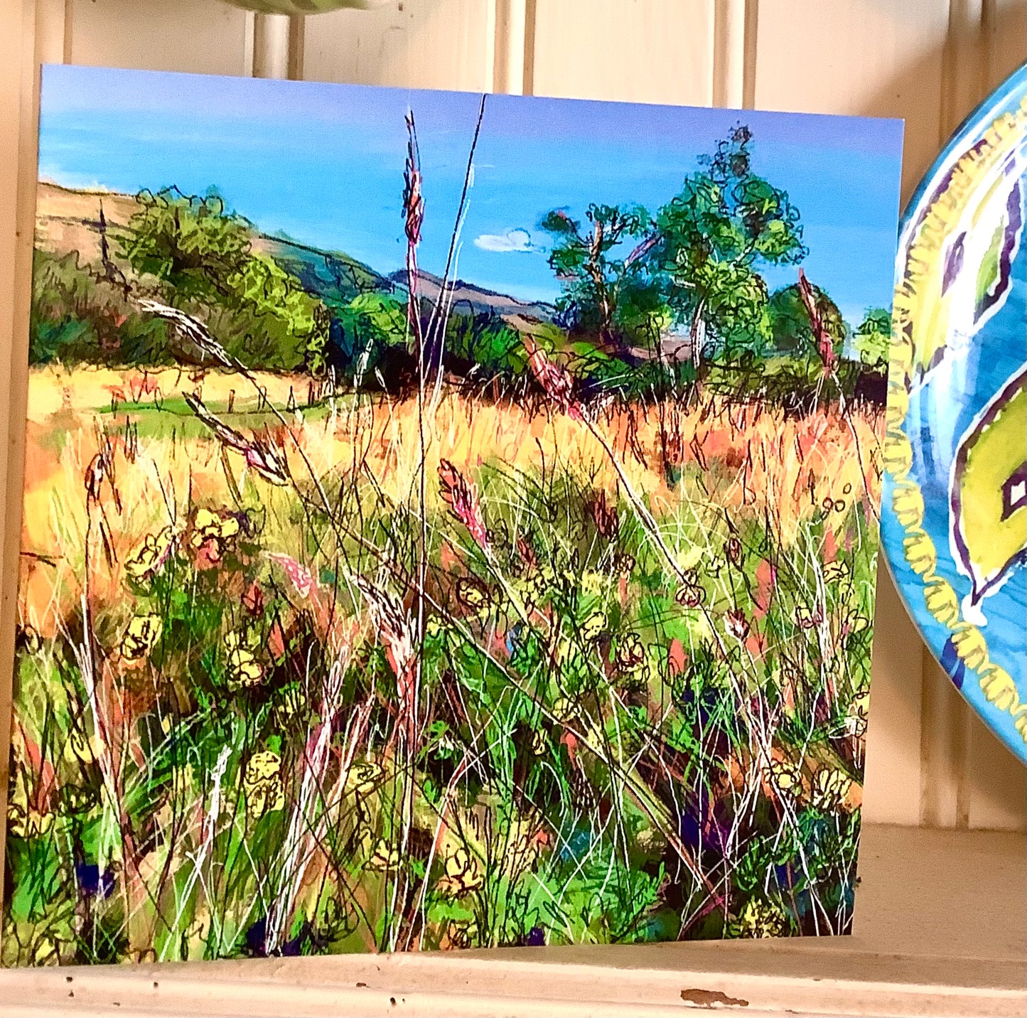 Wild Flower Meadow. Art Card