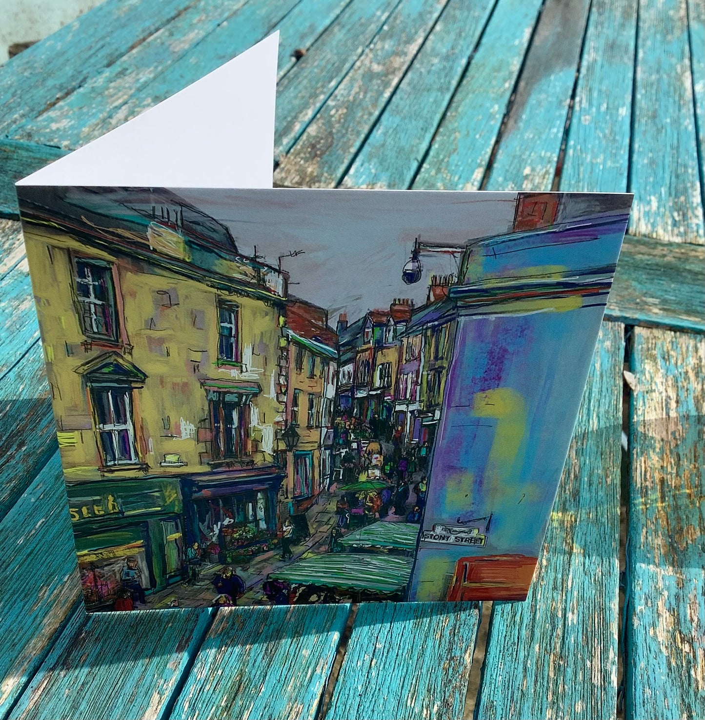 Stony Street. Art Card