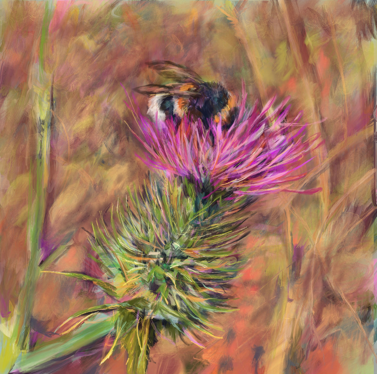 Bee and Thistle