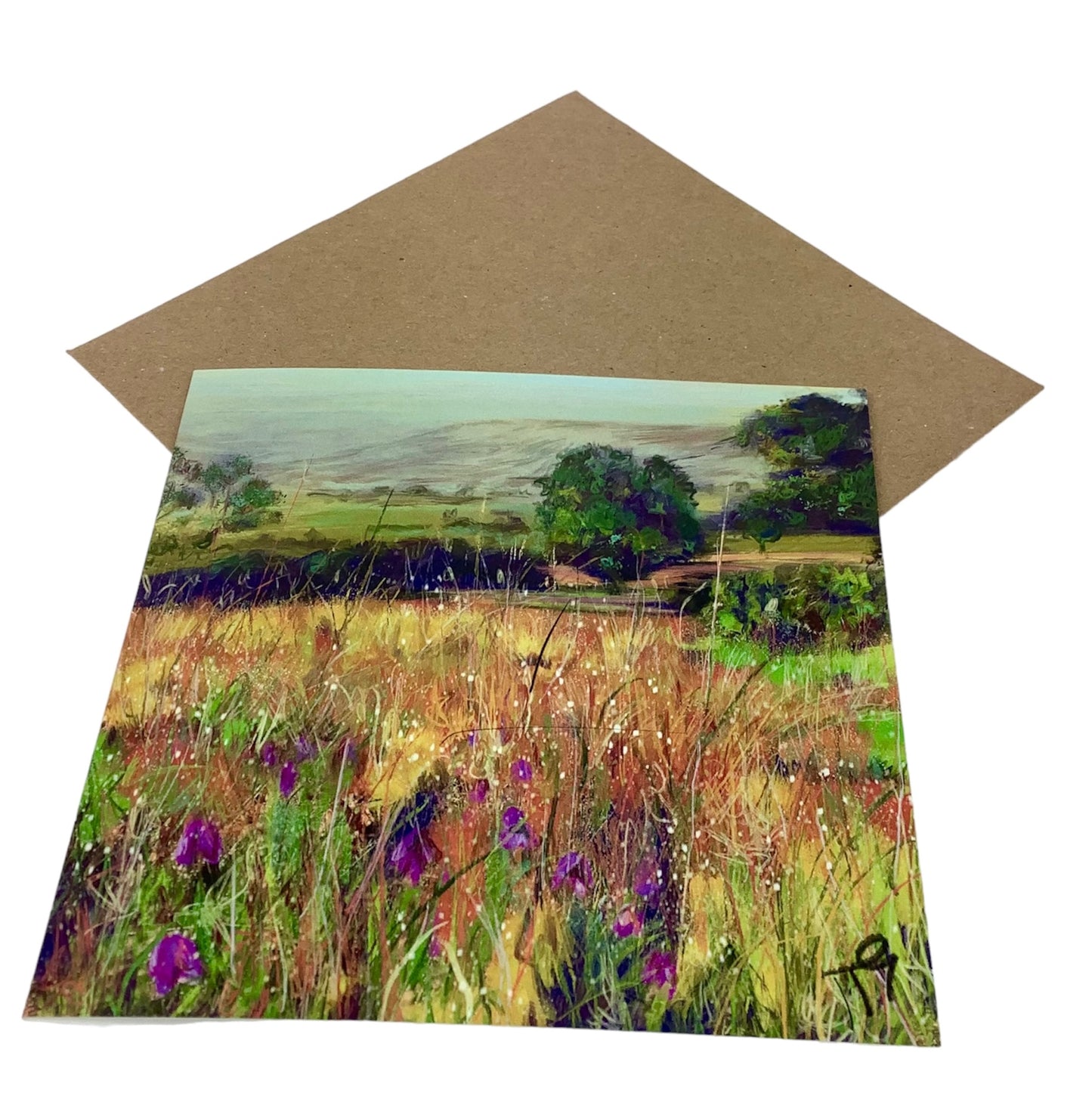 Amongst The Grasses Art Card