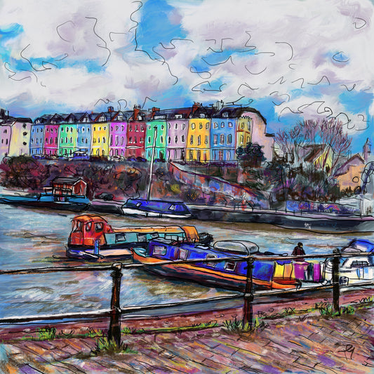 Harbour View Art Card