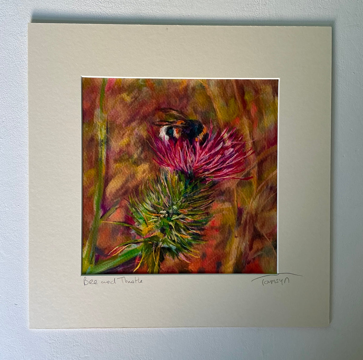 Bee and Thistle