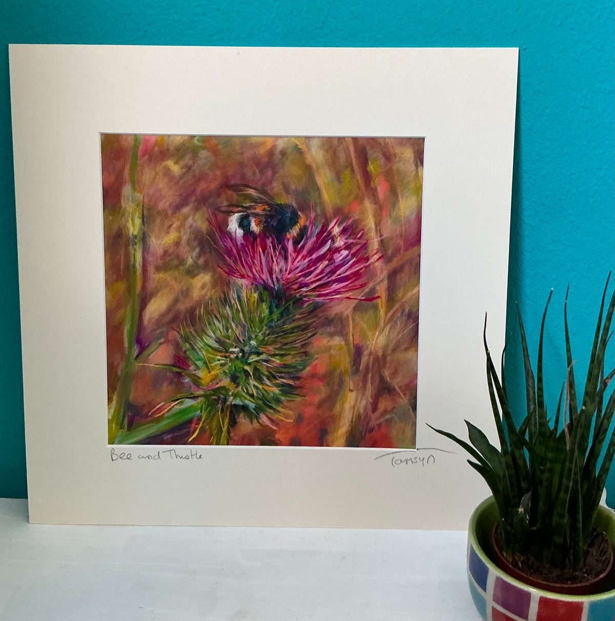 Bee and Thistle