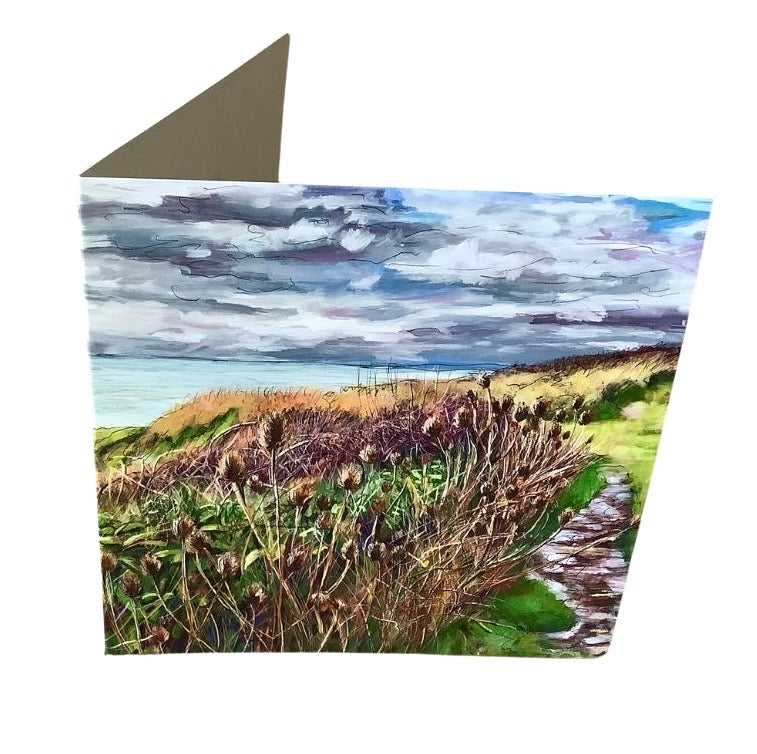 Teasels and Sea Art Card